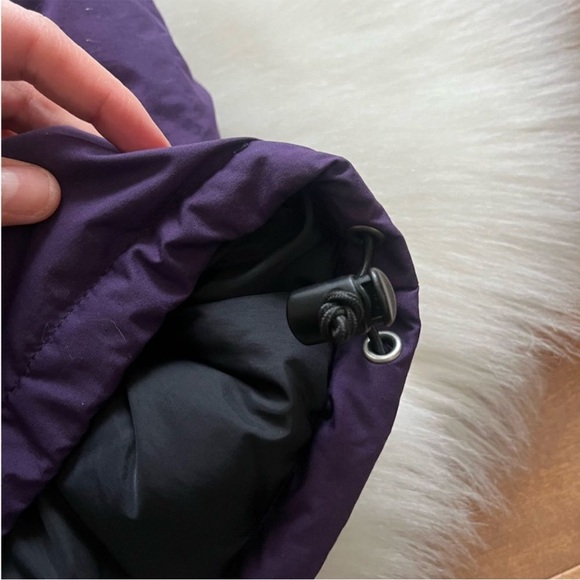 Vintage REI Goose Down Oversized Puffer Vest Insulated Outdoor Winter Purple - Picture 6 of 8